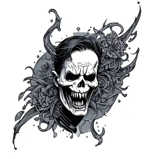 Maniacal Customer Focus tattoo design idea