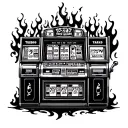 777 casino machine, 4 -sheet trebol, game flames tattoo design idea