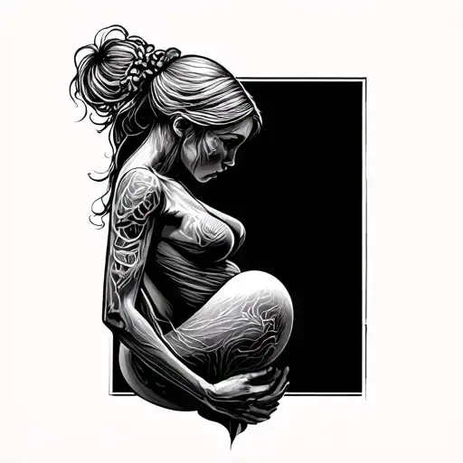 Ectopic Pregnancy simple tattoo tattoo design idea