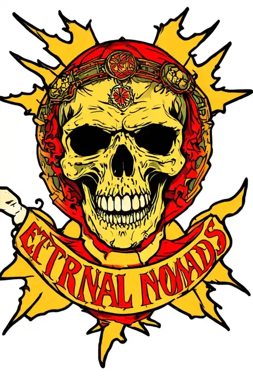 Eternal Nomads MC tattoo design idea