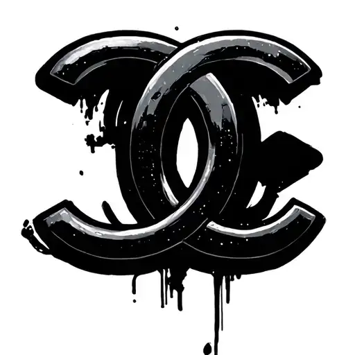 Chanel Logo tattoo design idea