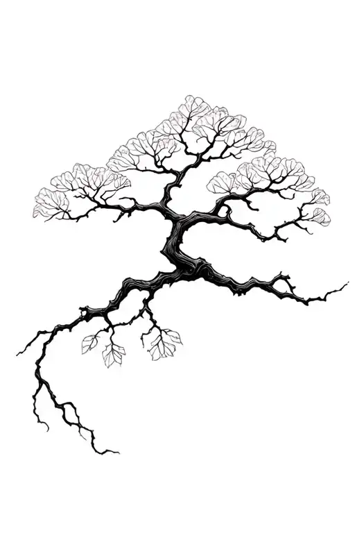 poison tree tattoo design idea
