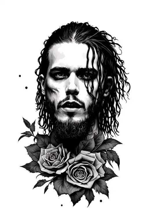 Suicideboys insipred sleeve tattoo tattoo design idea
