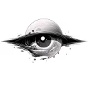 Filler Space tattoo design idea