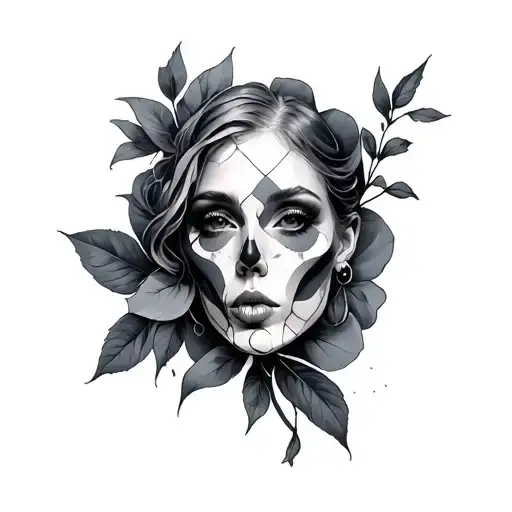 "perfectly misaligned" tattoo design idea