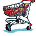 Shopping Cart tattoo design idea