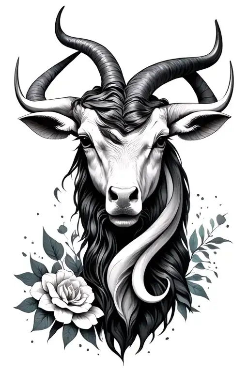 combining taurus cancer and libra zodiac signs tattoo design idea