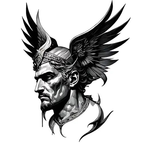 Damocles tattoo design idea