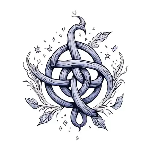 witch knot.  tattoo design idea