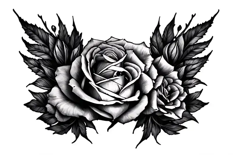Millie rose Glenn- born 22nd sept 2015 tattoo design idea