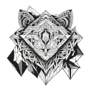 represents self-respect tattoo design idea