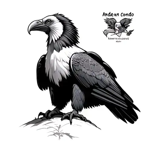 Andean Condor tattoo design idea