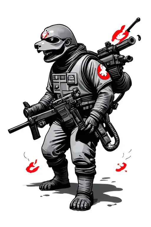 Ghostbusters tattoo design idea
