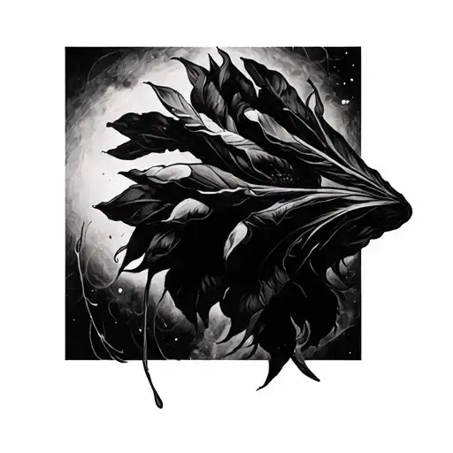 Content tattoo design idea