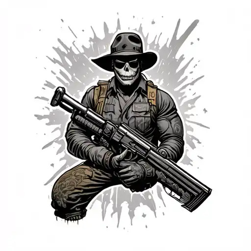 Fallout New Vegas tattoo design idea