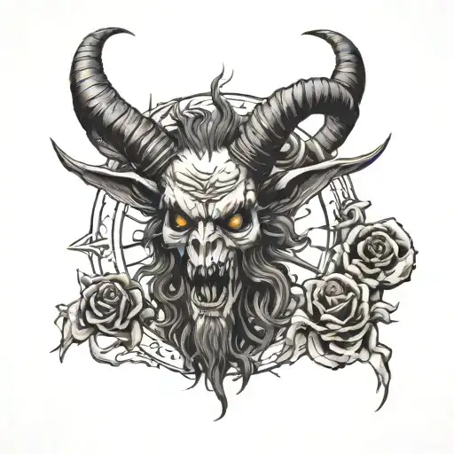 baphomet tattoo design idea