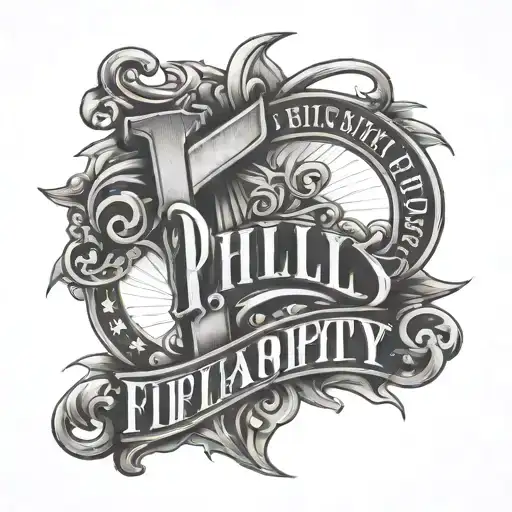 philly p sign tattoo tattoo design idea