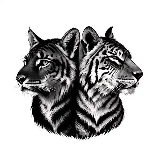 I would like an arm sleeve that symbolizes my 3 sons. They have animal themes where they are represented by different an tattoo design idea