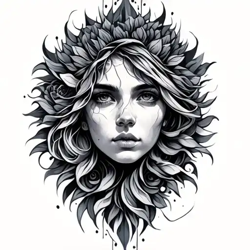 resilience brave strong perceverance tattoo design idea