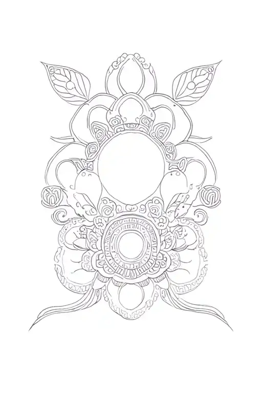 Hmong embroidery patterns tattoo design idea