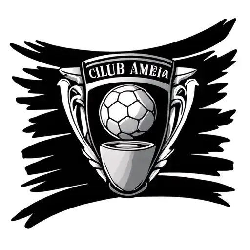 Club America Trophy tattoo design idea