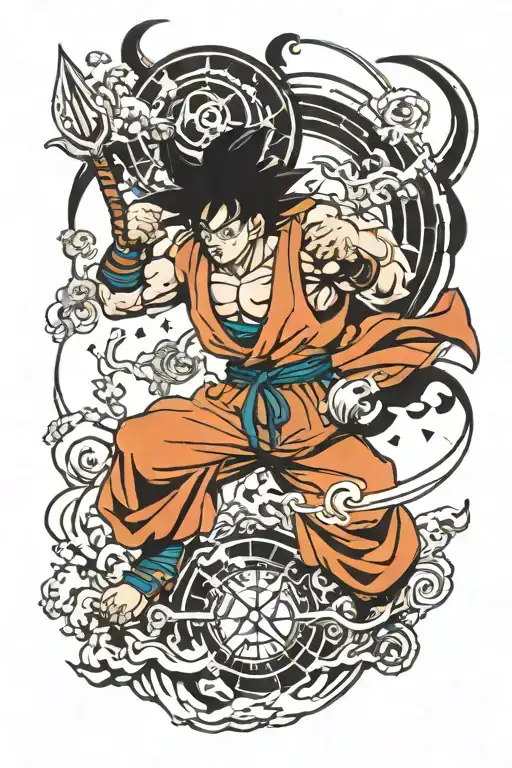 Taurus, sagittarius horoscope father's son goku tattoo design idea
