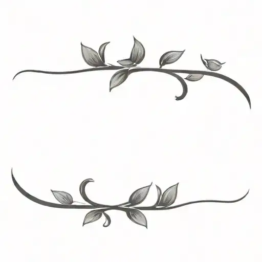 Filler Floral tattoo design idea