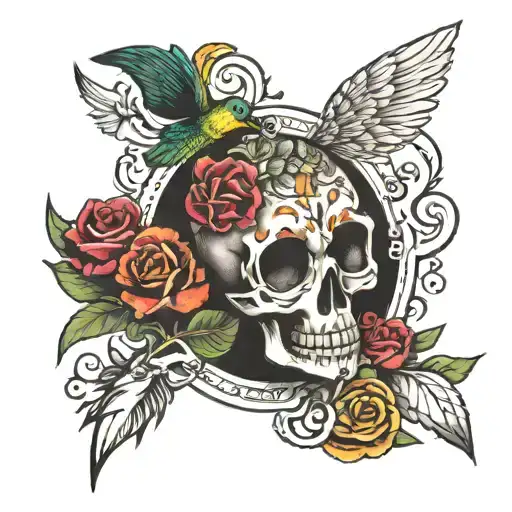 muse tattoo design idea
