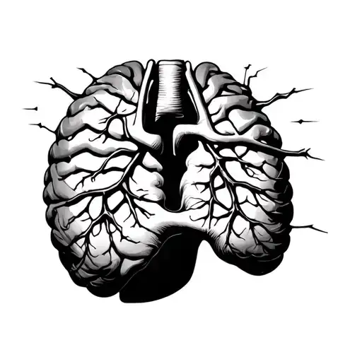 An ekg that messes up but after a while it goes back to normal tattoo design idea