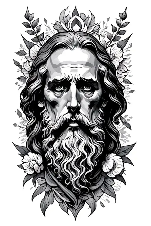 st Luke physician heal thyself tattoo design idea