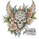 Joshua tattoo design idea