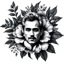 Postage stamps floral vienna billy joel tattoo design idea