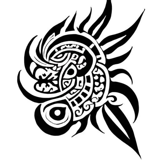 hmong tribal patterns symbolizing tattoo design idea