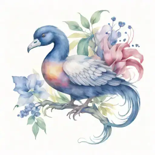 Dodo tattoo design idea