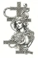 Include:3058 (postcode)29 march (little sisters birthday)Money stack (aud)Cross961 (Lebanon Code)39 (Italy Code)H tattoo design idea