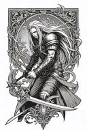 Sephiroth tattoo design idea