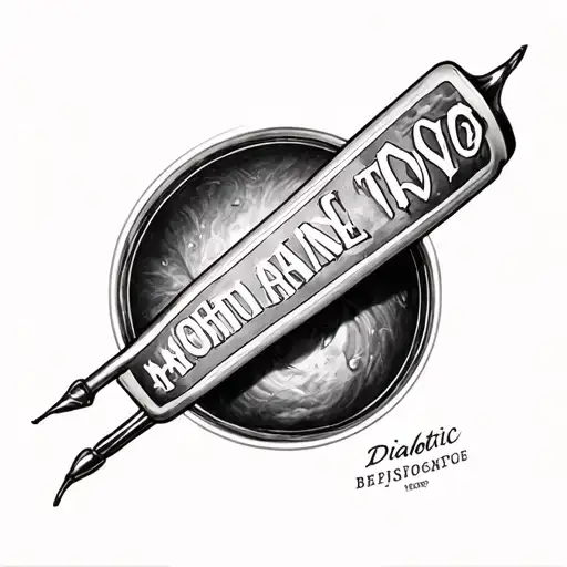 Diabetic type 2 tattoo design idea