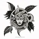 Filipino, Maori, and Aboriginal tattoo design tattoo design idea