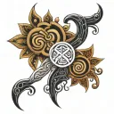 Filipino, Maori, and Aboriginal tattoo design tattoo design idea