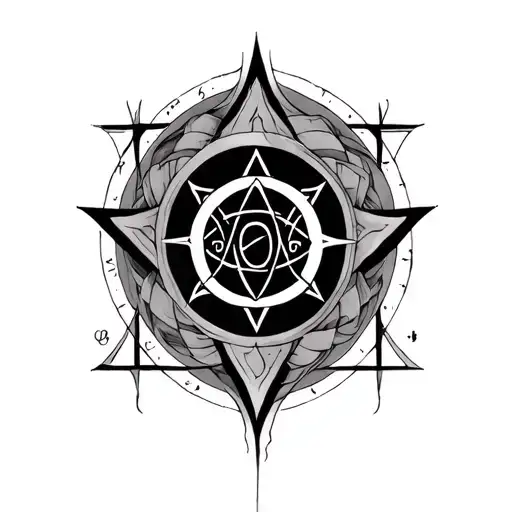 Kabbalah tattoo design idea