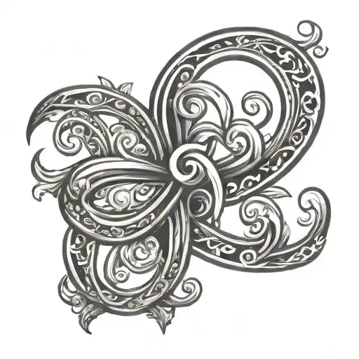 Adoption Symbol tattoo design idea