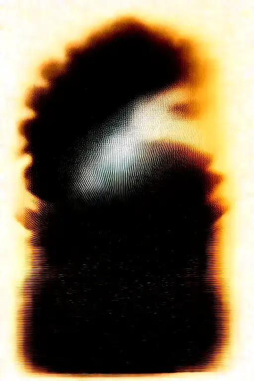 Black lotus flower, geometric, falling, heavy black clouds, curvature, floating on water,  rain tattoo design idea