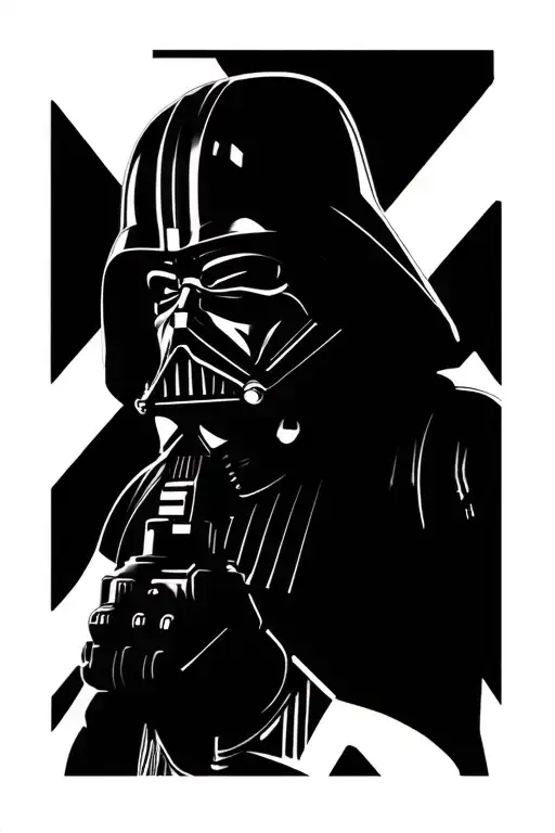 ster wars jeddy univers tattoo design idea