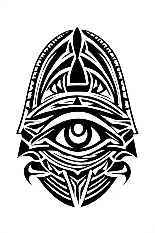 Egyption Eye of horus tattoo design idea