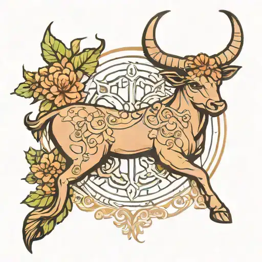 taurus sagittarius arm tattoo tattoo design idea