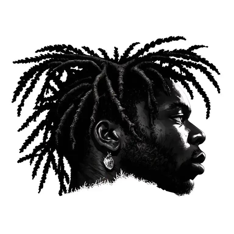 xxxtentacion tree tattoo design idea