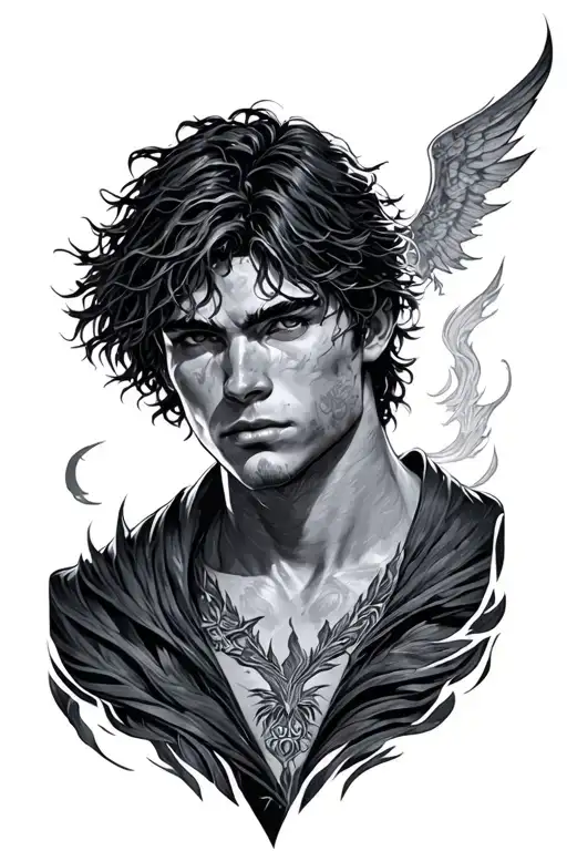 Percy Jackson tattoo design idea