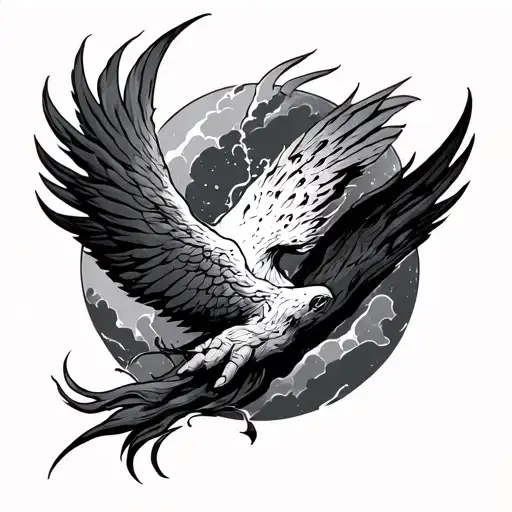 Stronger Than The Storm tattoo design idea