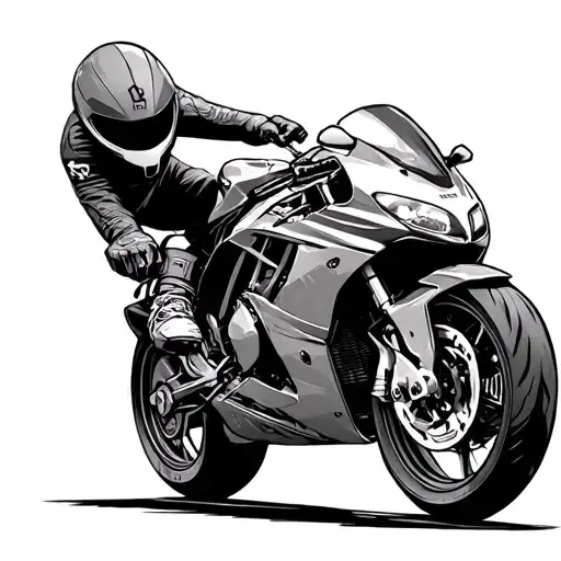 Moto Favela Racing tattoo design idea