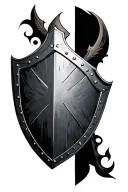 Crusader Shield tattoo design idea